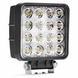 Pracovné LED svetlo 16x LED AWL05 EMC 108x108 48W FLAT 9-60V