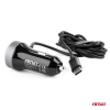 Nabíjačka do auta 12/24V Micro C + 2x USB 2.4A PCH PRO-3