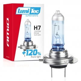 Halogénová žiarovka H7 12V 55W LumiTec SuperWhite +120%