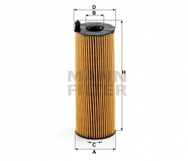 MANN FILTER Olejový filter HU 8001 x