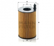 MANN FILTER Olejový filter HU 8005 z