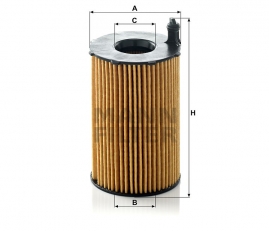 MANN FILTER Olejový filter HU 8005 z