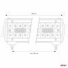 Pracovné LED svetlo AWL21 80LED COMBO 9-36V