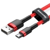 Kábel USB na micro USB Baseus Cafule 1,5A 2m červený