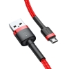 Kábel USB na micro USB Baseus Cafule 1,5A 2m červený