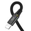 USB kábel Baseus Fast 4v1 Lightning / micro 3,5A 1,2 m čierny