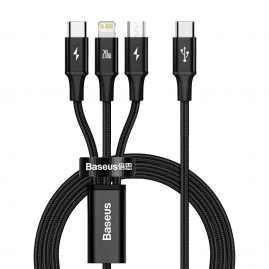 Kábel USB-C Baseus 3 v 1 Baseus