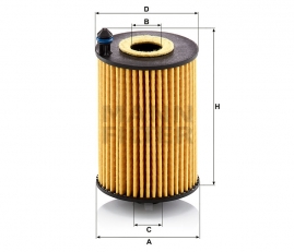 MANN FILTER Olejový filter HU 7046 z