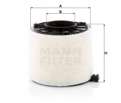 MANN FILTER Vzduchový filter C 17 011