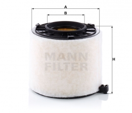 MANN FILTER Vzduchový filter C 17 010