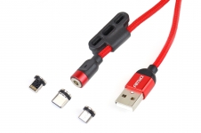 Multikábel USB Lightning/USB C/micro USB 1m UC-08