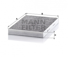 MANN FILTER Kabínový filter CUK 3037