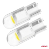 LED žiarovky STANDARD T10 W5W COB HPC 12V Clear white