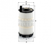 MANN FILTER Olejový filter HU 7005 x