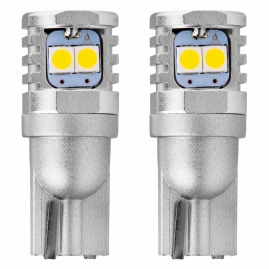 LED žiarovky CANBUS 3030 6SMD T10 W5W W10W White 12V/24V