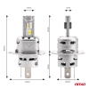 LED žiarovky hlavného svietenia H4 X2 Series AMiO