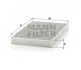 MANN FILTER Kabínový filter CUK 3192