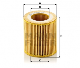 MANN FILTER Olejový filter HU 816 z KIT