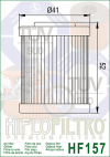 Olejový filter HIFLOFILTRO HF157