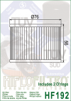 Olejový filter HIFLOFILTRO HF192