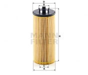 MANN FILTER Olejový filter HU 6015 z KIT