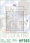 Olejový filter HIFLOFILTRO HF585