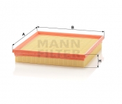 MANN FILTER Vzduchový filter C 2493