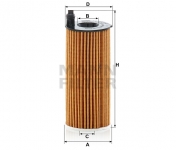 MANN FILTER Olejový filter HU 6014/1 z