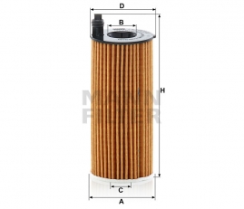 MANN FILTER Olejový filter HU 6014/1 z