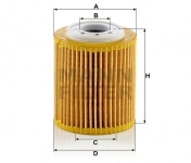 MANN FILTER Olejový filter HU 7032 z