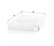 MANN FILTER Kabínový filter CU 2940