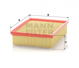 MANN FILTER Vzduchový filter C 25 118/1