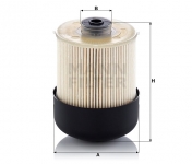 MANN FILTER Palivový filter PU 9011 z KIT