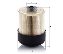 MANN FILTER Palivový filter PU 9011 z KIT