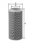 MANN FILTER Vzduchový filter C 22 625