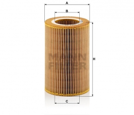 MANN FILTER Vzduchový filter C 1041