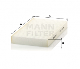 MANN FILTER Kabínový filter CU 2951