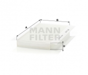 MANN FILTER Kabínový filter CU 3337