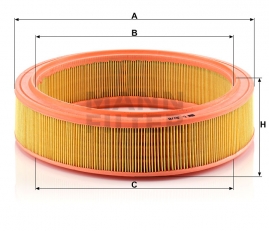 MANN FILTER Vzduchový filter C 3078