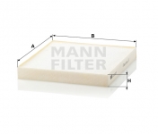 MANN FILTER Kabínový filter CU 2227