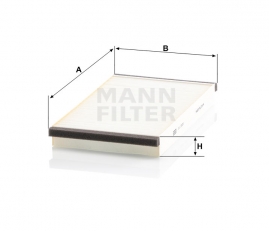 MANN FILTER Kabínový filter CU 3020