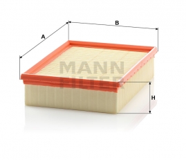 MANN FILTER Vzduchový filter C 26 138/1 KIT