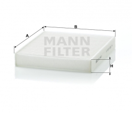 MANN FILTER Kabínový filter CU 2440