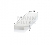 MANN FILTER Kabínový filter CU 5141