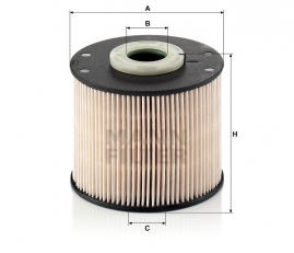 MANN FILTER Palivový filter PU 927 x