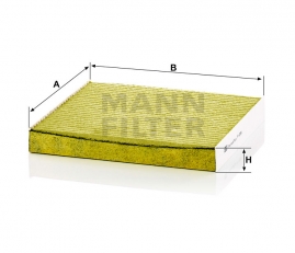 MANN FILTER Kabínový filter FP 2358