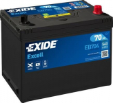 Exide Excell 12V 70Ah 540A EB704