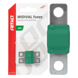 Poistky MIDIVAL 40A AMIO-03474