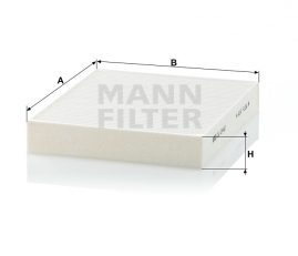 MANN FILTER Kabínový filter CU 2442