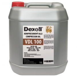 Dexoll VDL 100 10L kompresorový olej